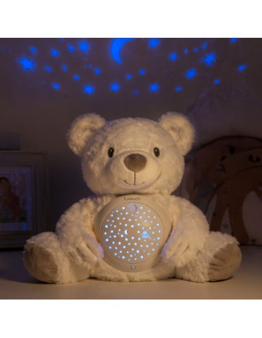 Polar Bear Projector Cuddly Toy WOOPIE – 10 Lullabies and White Noise