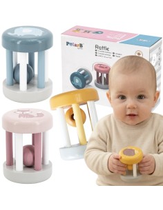 VIGA PolarB Wooden Rattle with Animal - Toy for Children