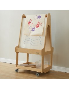 Mobile Staffelei Masterkidz - Magnettafel und trocken abwischbare Tafel 2-in-1 2