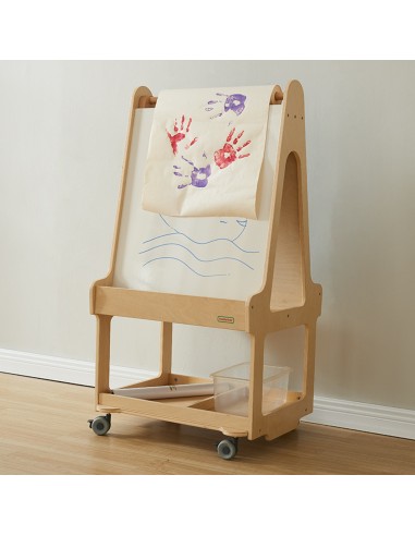 Mobile Staffelei Masterkidz - Magnettafel und trocken abwischbare Tafel 2-in-1