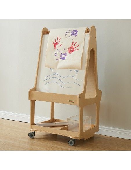 Mobile Staffelei Masterkidz - Magnettafel und trocken abwischbare Tafel 2-in-1