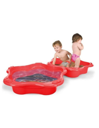 INJUSA Piaskownica MUSZELKA Basen 2w1 Cars