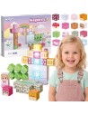 Woopie Magnetic Blocks 48 Pieces | Montessori 3D Puzzle