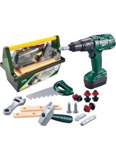 WOOPIE Large Tool Box for Children 15 pcs.