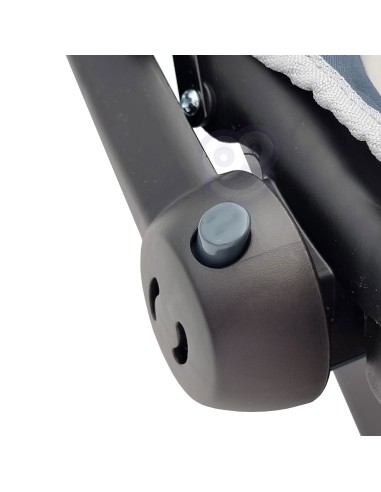 WOOPIE ROYAL lėlių nešyklė (33–48 cm) – rožinis foteliukas