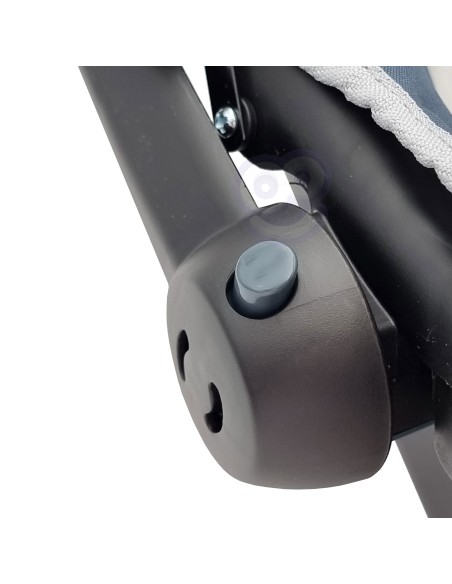 WOOPIE ROYAL lėlių nešyklė (33–48 cm) – rožinis foteliukas