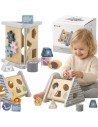 Viga Wooden Pyramid Sorter - Educational Toy that Develops the Mind