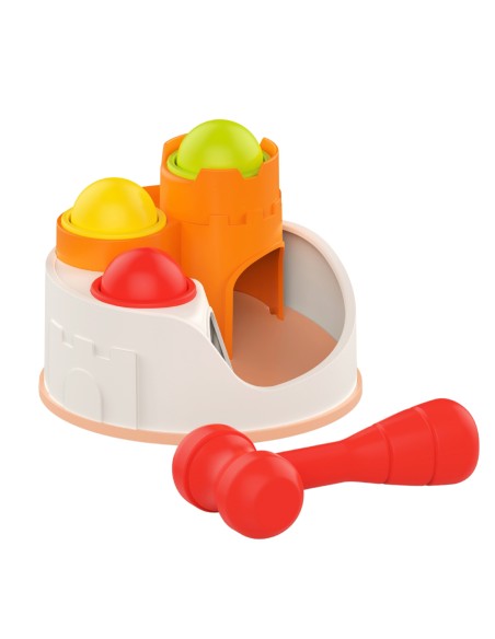 WOOPIE Punch Lock with Balls and Hammer 12m+