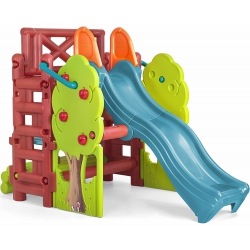 FEBER Playground with Slide and Wood House Table