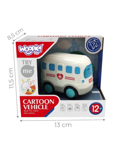 Interactive Ambulance WOOPIE BABY - Educational