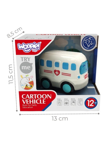 Interaktywna Karetka Ambulans WOOPIE BABY - Edukacyjna
