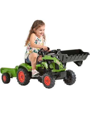 FALK Claas Arion Pedal Tractor with Loader - Garden Toy