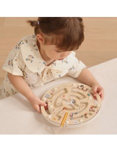 VIGA PolarB medinis magnetinis labirintas - Edukacinis žaislas 2