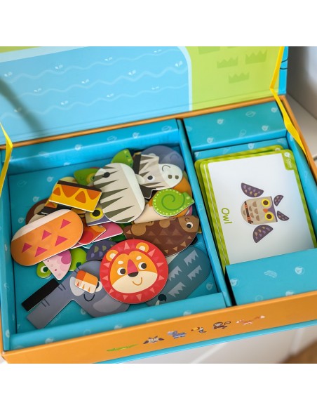Magnetpuzzle Tiere 60-tlg. – CLASSIC WORLD