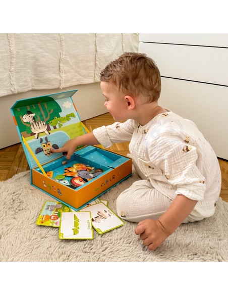 Magnetpuzzle Tiere 60-tlg. – CLASSIC WORLD