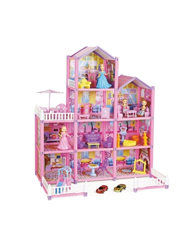 WOOPIE Mega Villa Dollhouse LOVELY HOUSE 194 pcs.