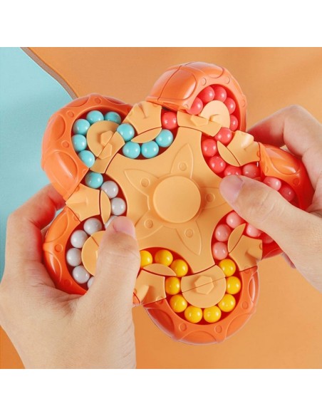Magic Beans Puzzle Pentagon– antistresinė loginė „fidget“ dėlionė WOOPIE