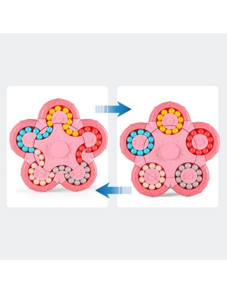 Magic Beans Puzzle Pentagon– antistresinė loginė „fidget“ dėlionė WOOPIE
