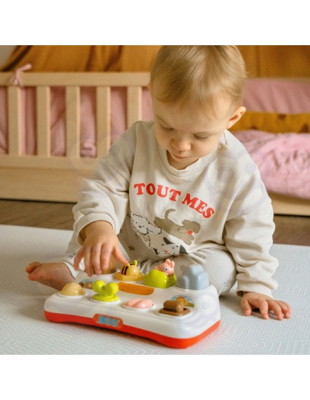 WOOPIE edukacinis žaislas zoologijos sodui – iššokantis – interaktyvi panelė