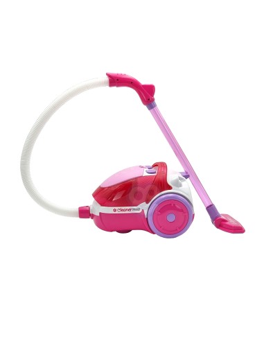 Kinderstaubsauger WOOPIE rosa mit Saugfunktion