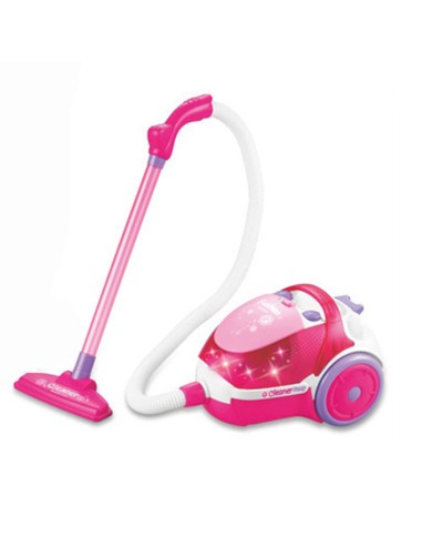 Kinderstaubsauger WOOPIE rosa mit Saugfunktion