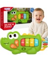 WOOPIE Interactive Piano Crocodile Musical Organ 18m+