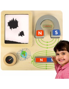 MASTERKIDZ kompasas Montessori - magnetinė edukacinė lenta