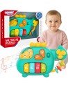 WOOPIE Interactive Piano Helicopter Musical Elephant 18m+