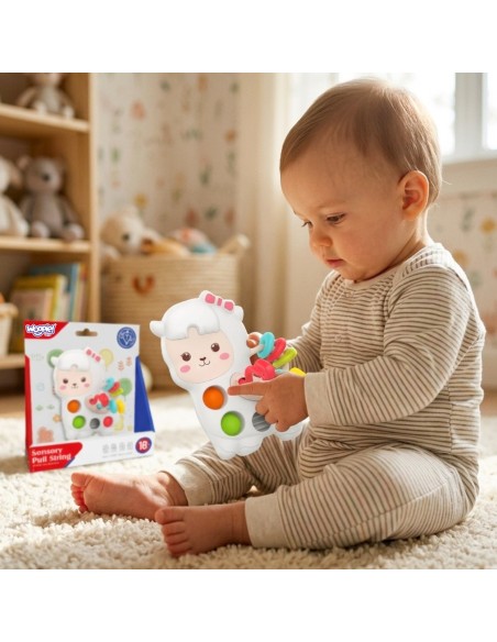 WOOPIE Sensorinis lamytės Montessori žaislas 18m+