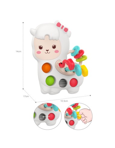 WOOPIE Sensorinis lamytės Montessori žaislas 18m+