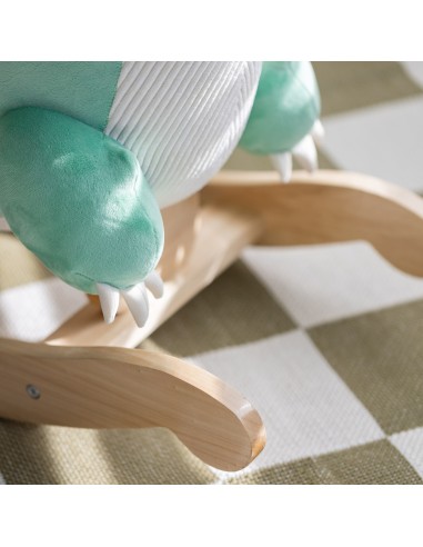 CLASSIC WORLD Holz-Dinosaurier auf Kufen – Spielzeug für Kinder