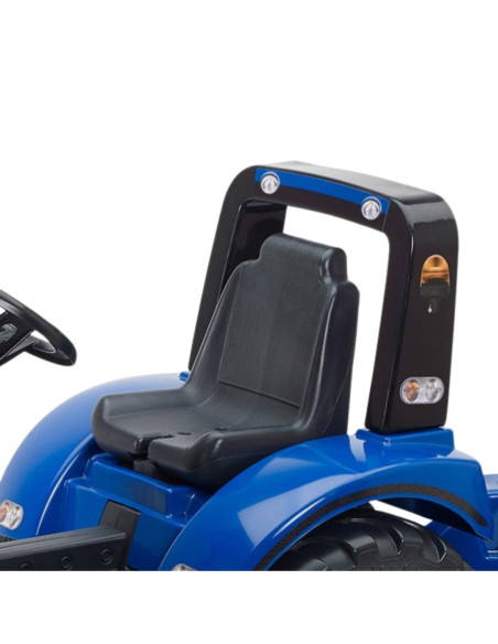FALK Duży Traktor z przyczepką New Holland