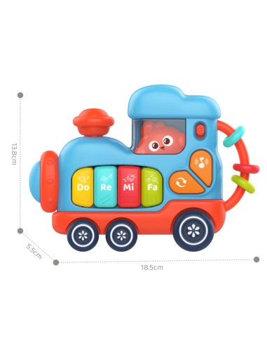 WOOPIE BABY Interaktyvus lokomotyvas pianinėlis – lavinimas ir muzika