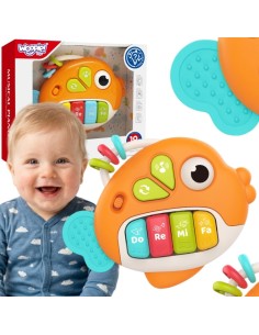 WOOPIE BABY Interaktyvus muzikos žuvytės pianėlis – žaislas vaikams