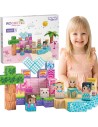 WOOPIE Magnetic Cubes 86 pcs 3D - Set of Magnets for Children