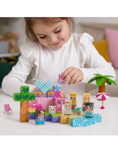 WOOPIE Klocki Magnetyczne Sześciany 86el 3D - Zestaw Magnesów dla Dzieci 2