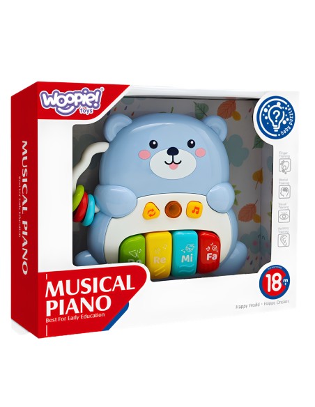WOOPIE BABY Interaktyvus muzikos meškiukas - Muzikinis žaislas