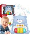 WOOPIE BABY Pianinko Interaktywne Muzyczny Miś - Zabawka Muzyczna