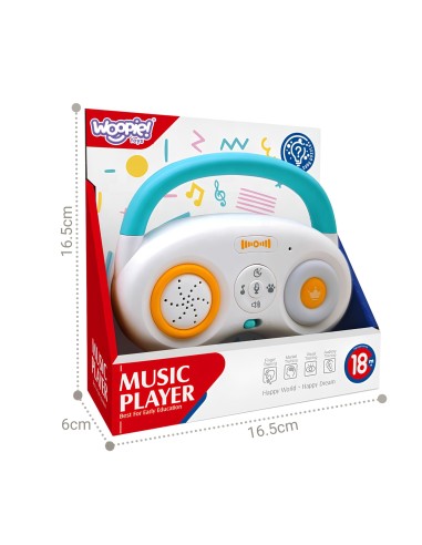WOOPIE BABY muzikos grotuvas – Edukacinis garsinis žaislas