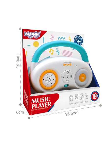 WOOPIE BABY muzikos grotuvas – Edukacinis garsinis žaislas