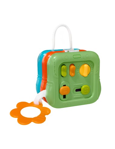 WOOPIE BABY Sensorik-Würfel 6-in-1 Lernspielzeug interaktiv