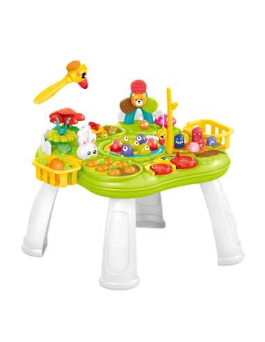 WOOPIE 2-in-1 Interactive Educational Table | Fishing & Sorter Game