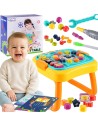 WOOPIE Interactive 3-in-1 Educational Table Workshop Board Sorter Numbers