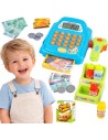 Children's Store Cash Register Calculator Scanner WOOPIE - Fun and Learning 3+!