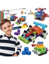 3D Construction Blocks WOOPIE Cubes 150 pcs - Creative Fun