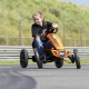 BERG Gokart Rally - Pomarańczowy Pompowane koła 4-12 lat do 60 kg