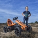 BERG Gokart Rally - Pomarańczowy Pompowane koła 4-12 lat do 60 kg