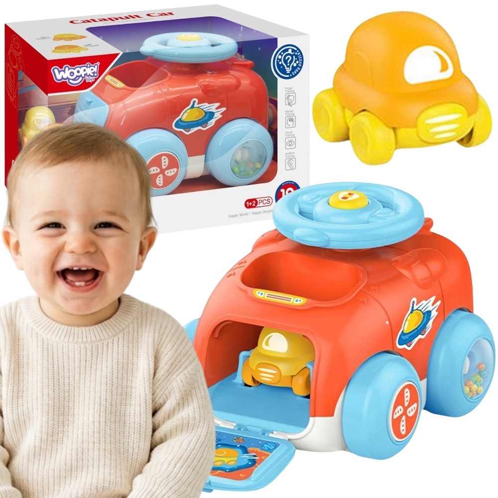 WOOPIE BABY Bilbana med katapult för bebisar