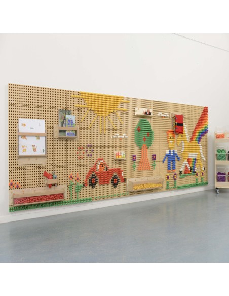 MASTERKIDZ Tablica Naukowa Kreatywna STEM 120x80cm