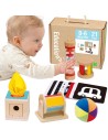 XXL Montessori Lernbox 0-6 Monate TOOKY TOY – Set